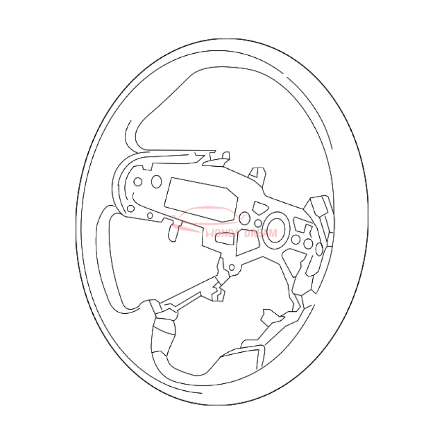 Steering Wheel (78501-T2A-U41ZA) - 1