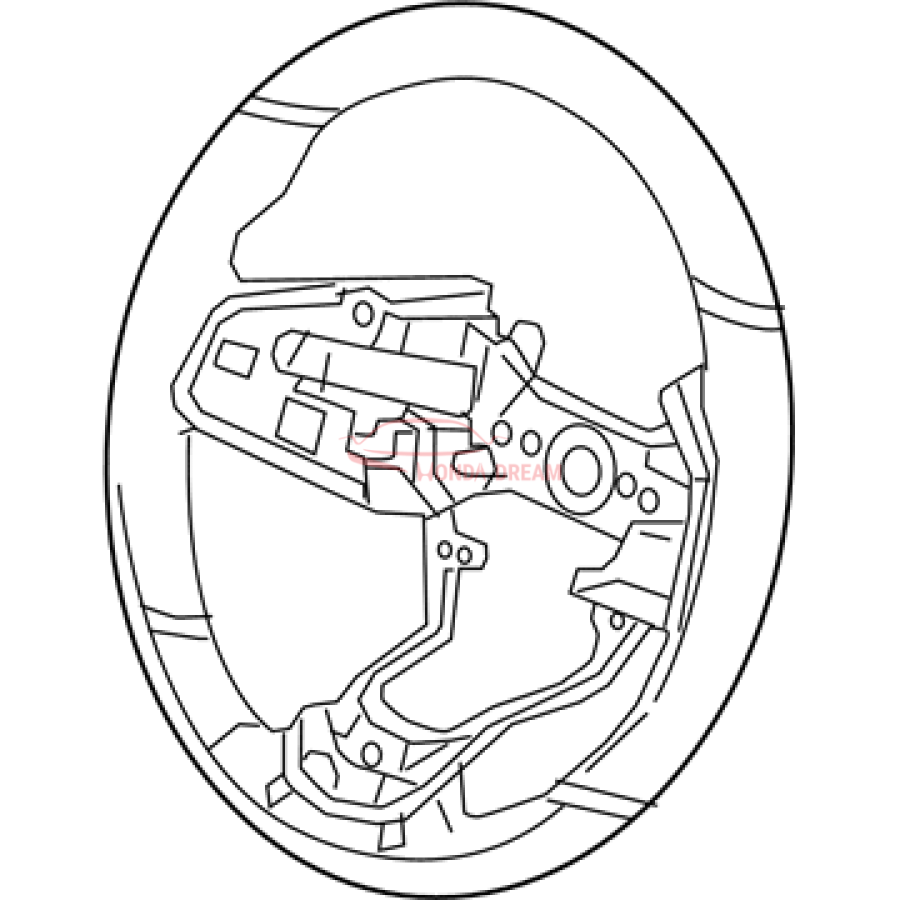 Steering Wheel (78501-TBA-A20ZA) - 2