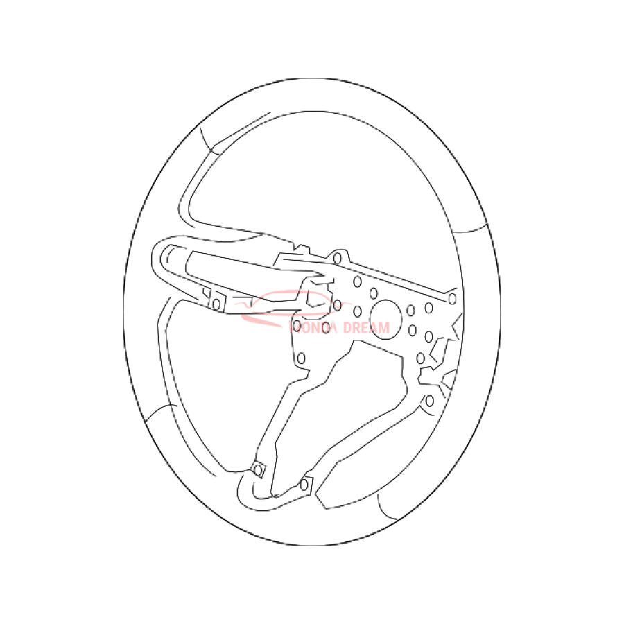 Steering Wheel (78501-TF0-J71ZA) - 1