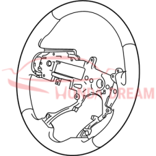 Steering Wheel (78501-TG7-A12ZA) - 3