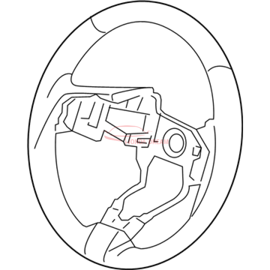 Steering Wheel (78501-TY2-Q71ZA) - 2