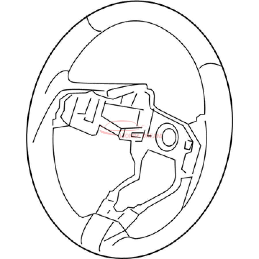 Steering Wheel (78501-TZ5-A62ZB) - 2