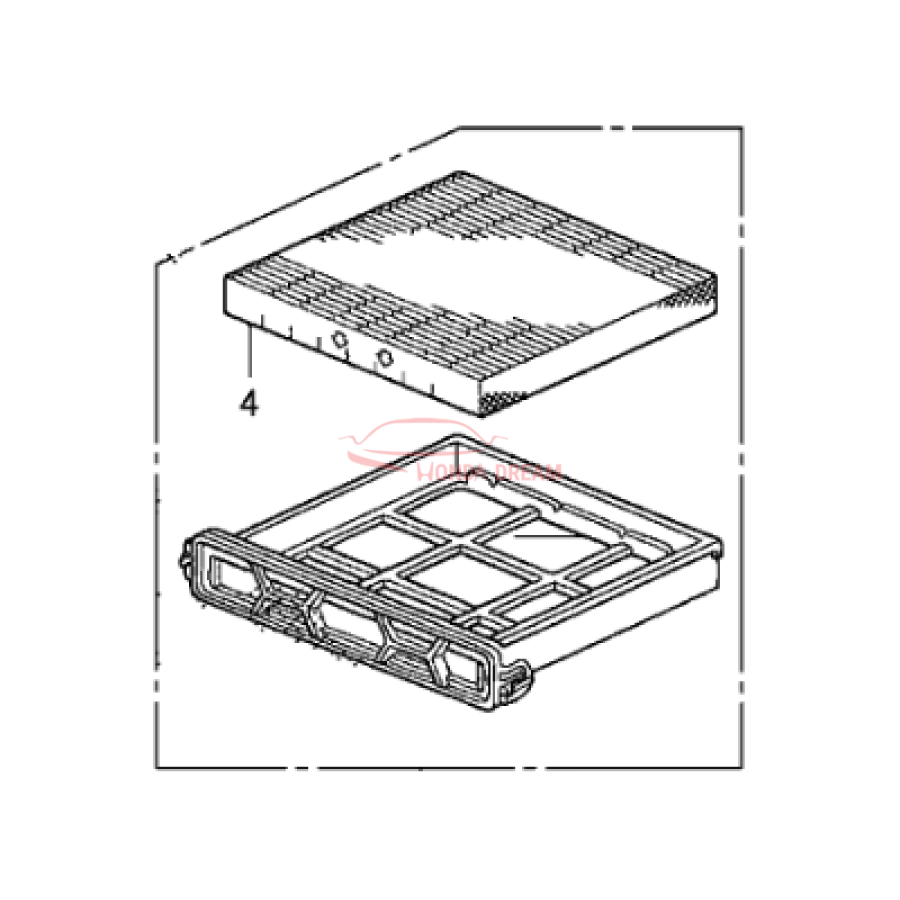 Element Filter (80290-SEC-A01) - 2