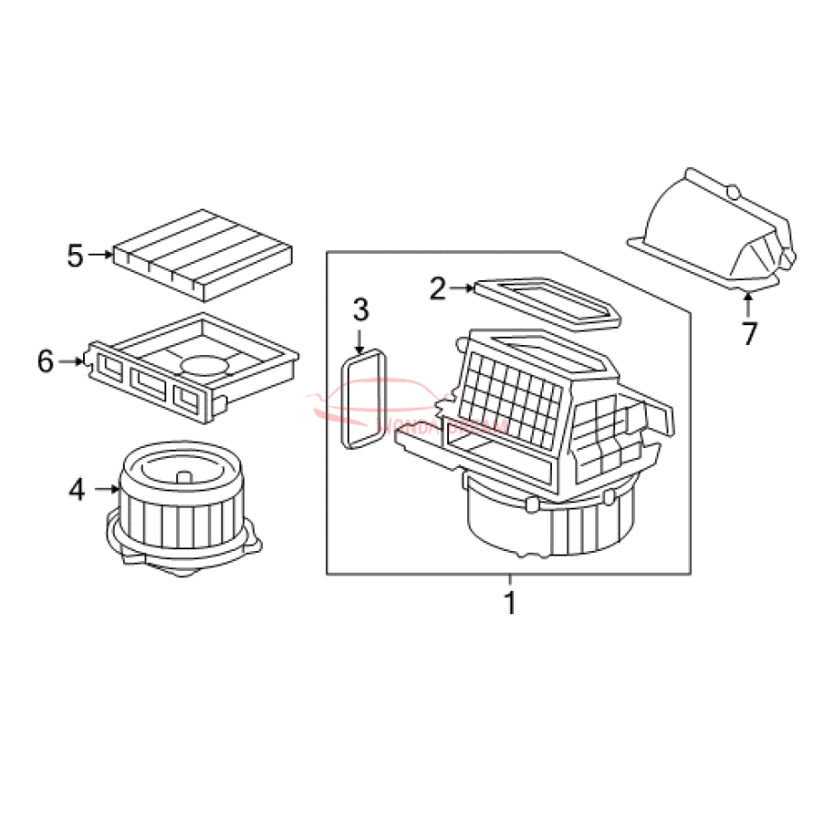 Element Filter (80291-SAA-306) - 2