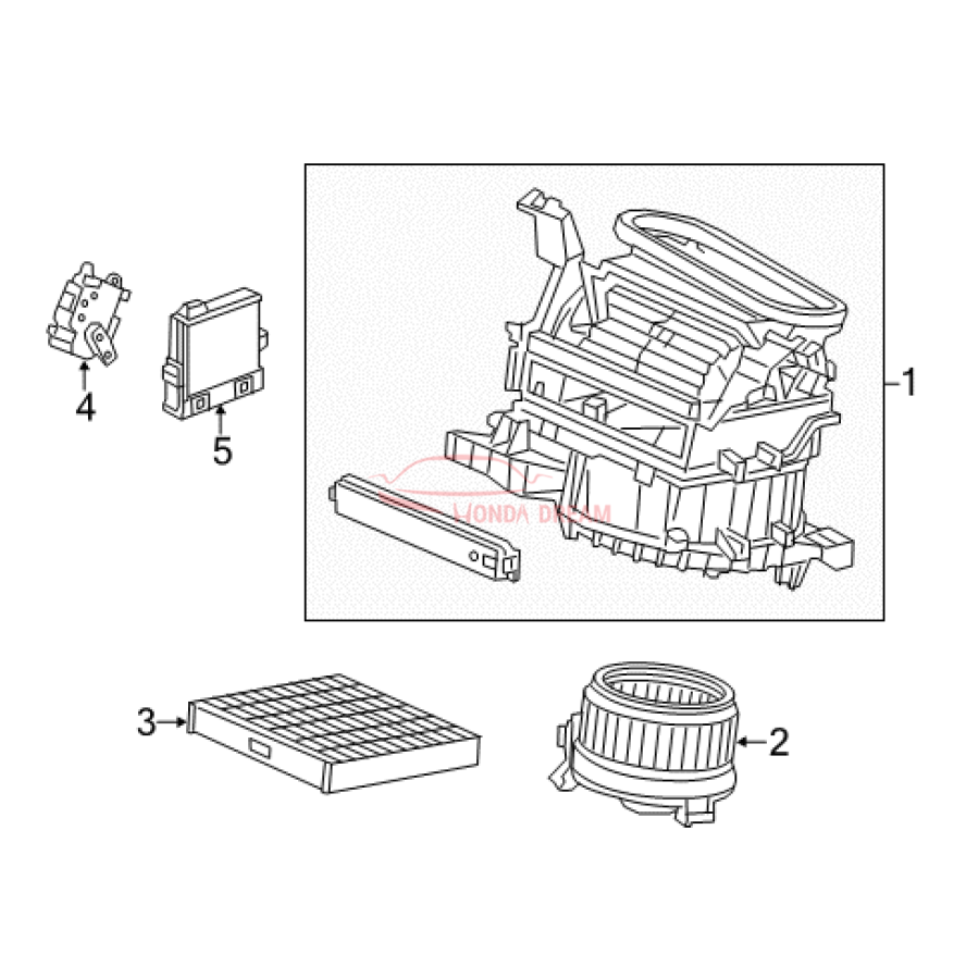 Element Filter (80292-SHJ-A42) - 2