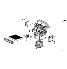 Фільтр системи вентиляції салону (80292-TG0-T01)