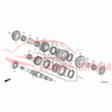 Bearning, Ball (91001-57A-006) - 3