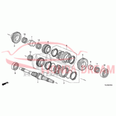 Bearning, Ball (91001-5C8-006) - 3