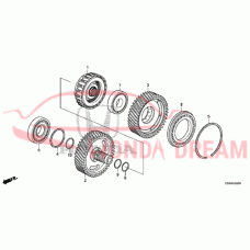 Bearning, Ball (91001-5M4-005) - 3