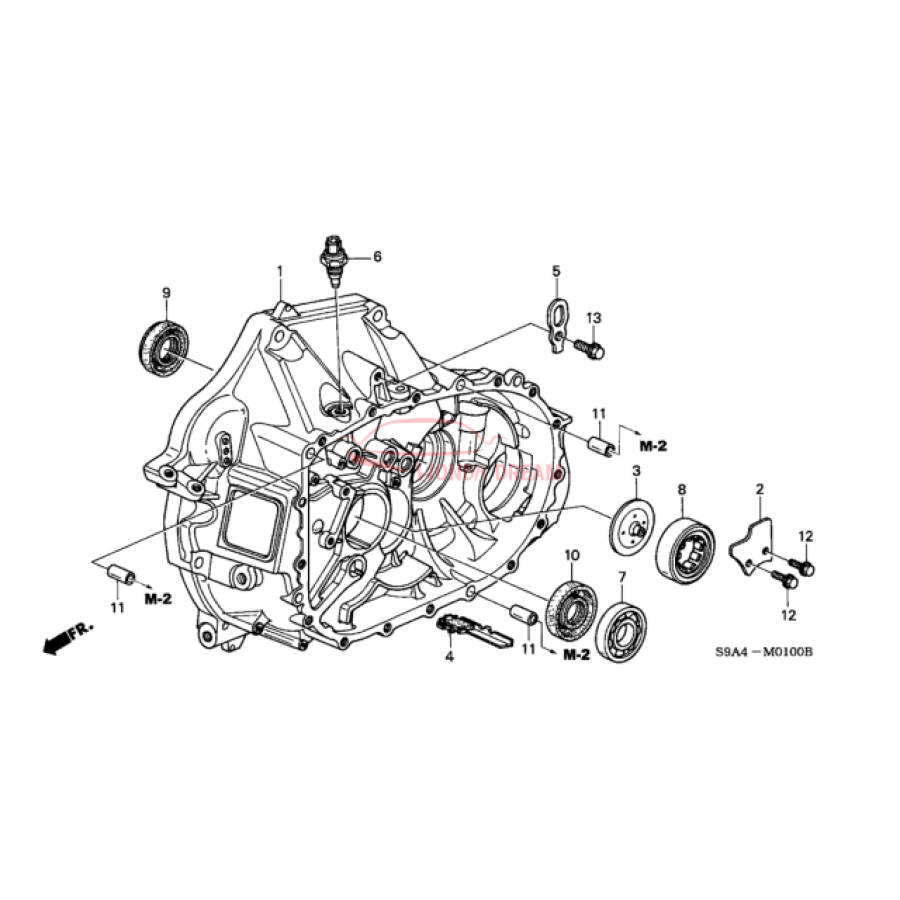 Шарикопідшипник (91001-PPP-005) - 3