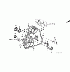 Bearning, Ball (91001-PX4-003)