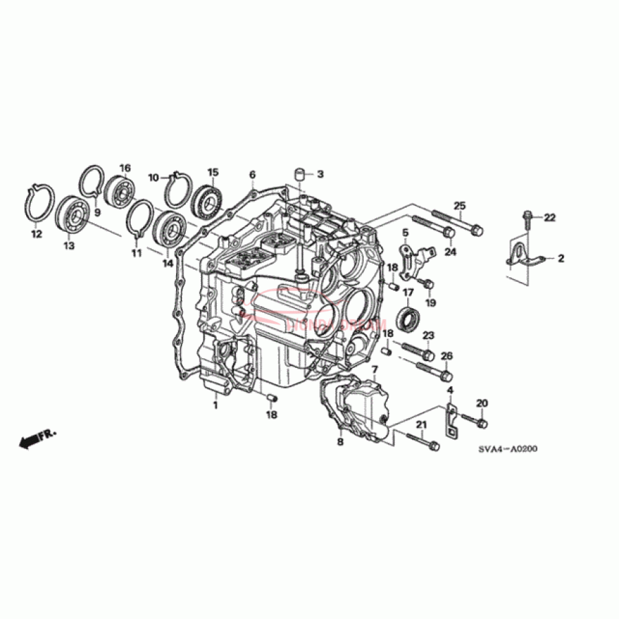 Bearning, Ball (91001-RPC-006) - 1