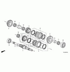 Шарикопідшипник (91002-5C8-006)