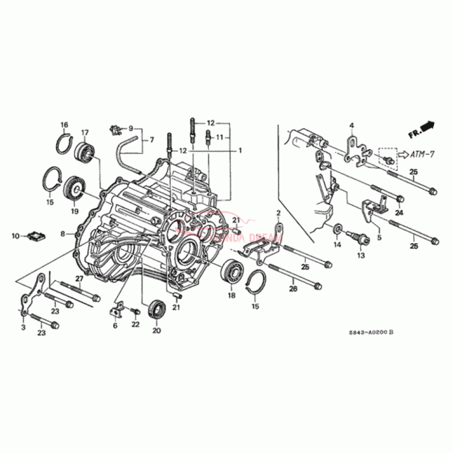 Bearning, Ball (91002-PCJ-013) - 1