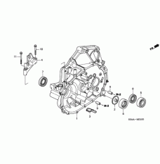 Bearning, Ball (91002-PS0-013)