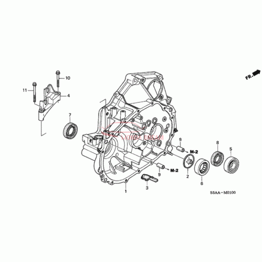 Bearning, Ball (91002-PS0-013) - 1