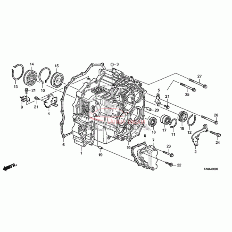 Шарикопідшипник (91002-RCR-026) - 1