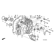 Шарикопідшипник (91002-RCR-Y01)