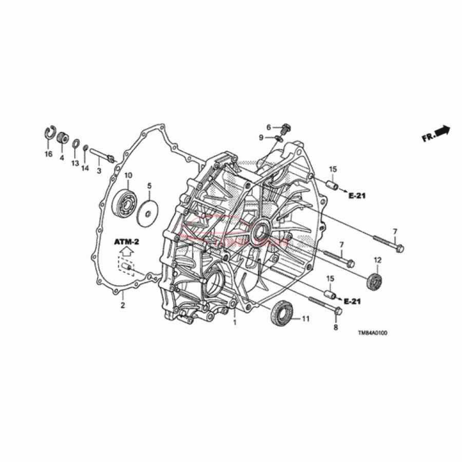 Шарикопідшипник (91002-RD5-003) - 1