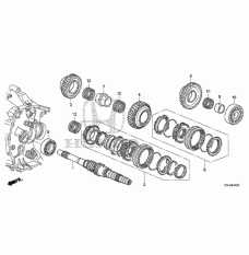 Шарикопідшипник (91002-RM0-003)