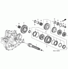 Шарикопідшипник (91003-P21-003)