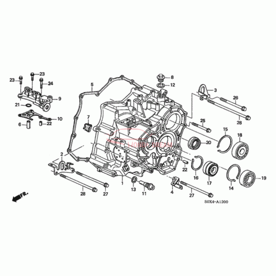 Шарикопідшипник (91003-P7W-005) - 1