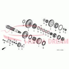 Шарикопідшипник (91003-PVG-005) - 4