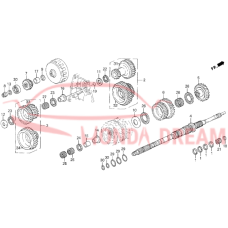 Bearning, Ball (91003-PY4-004) - 3