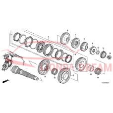 Шарикопідшипник (91003-R3P-006) - 3