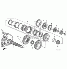 Bearning, Ball (91003-R89-006)