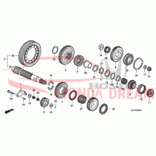 Шарикопідшипник (91003-RJF-T01) - 3