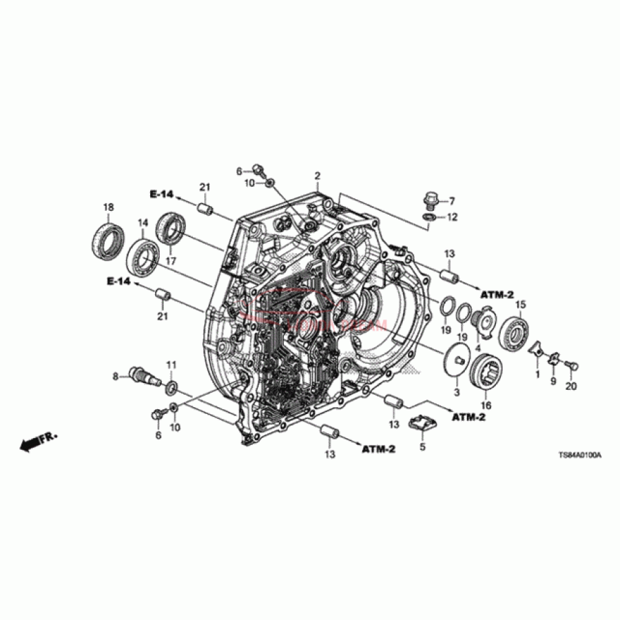 Bearning, Ball (91003-RZ2-003) - 1