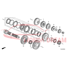 Шарикопідшипник (91004-57A-006) - 3