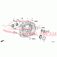 Bearning, Ball (91004-5T0-005) - 3