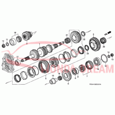 Bearning, Ball (91004-PCY-005) - 3