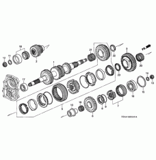 Шарикопідшипник (91004-PCY-005)