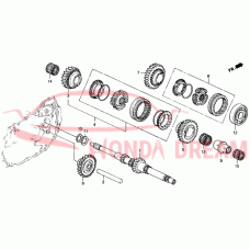 Шарикопідшипник (91004-PL3-A03) - 3