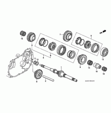 Шарикопідшипник (91004-PL3-B03)