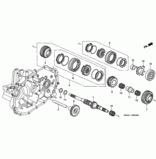 Шарикопідшипник (91004-PLW-B01)