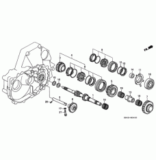 Шарикопідшипник (91004-PX5-008)