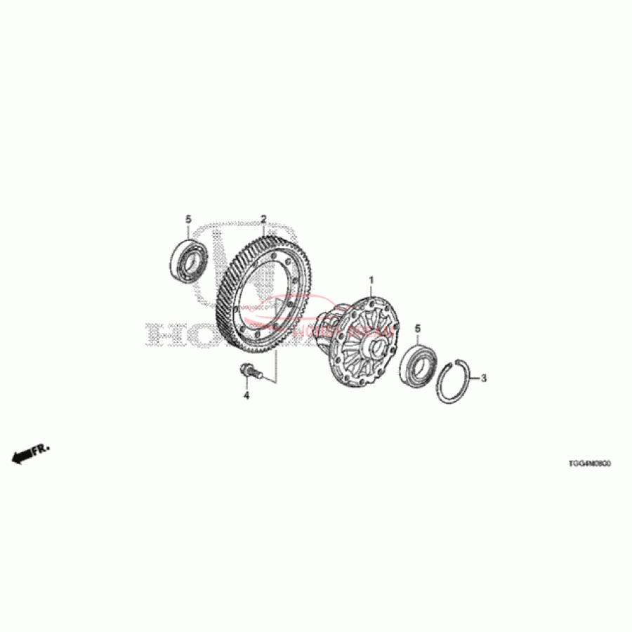 Шарикопідшипник (91005-57A-006) - 1