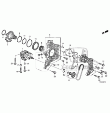 Bearning, Ball (91005-5T0-006)