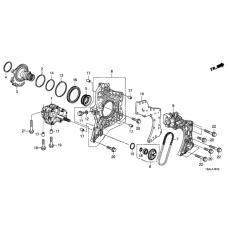 Bearning, Ball (91005-63C-007)