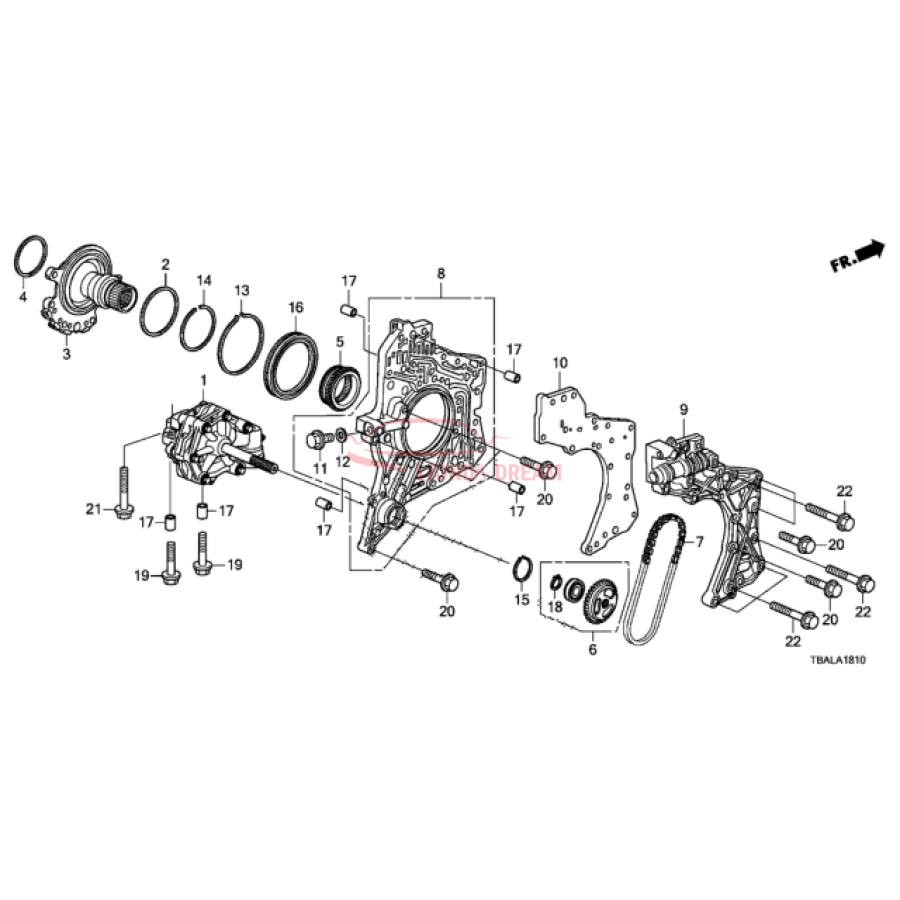 Bearning, Ball (91005-63C-007) - 1