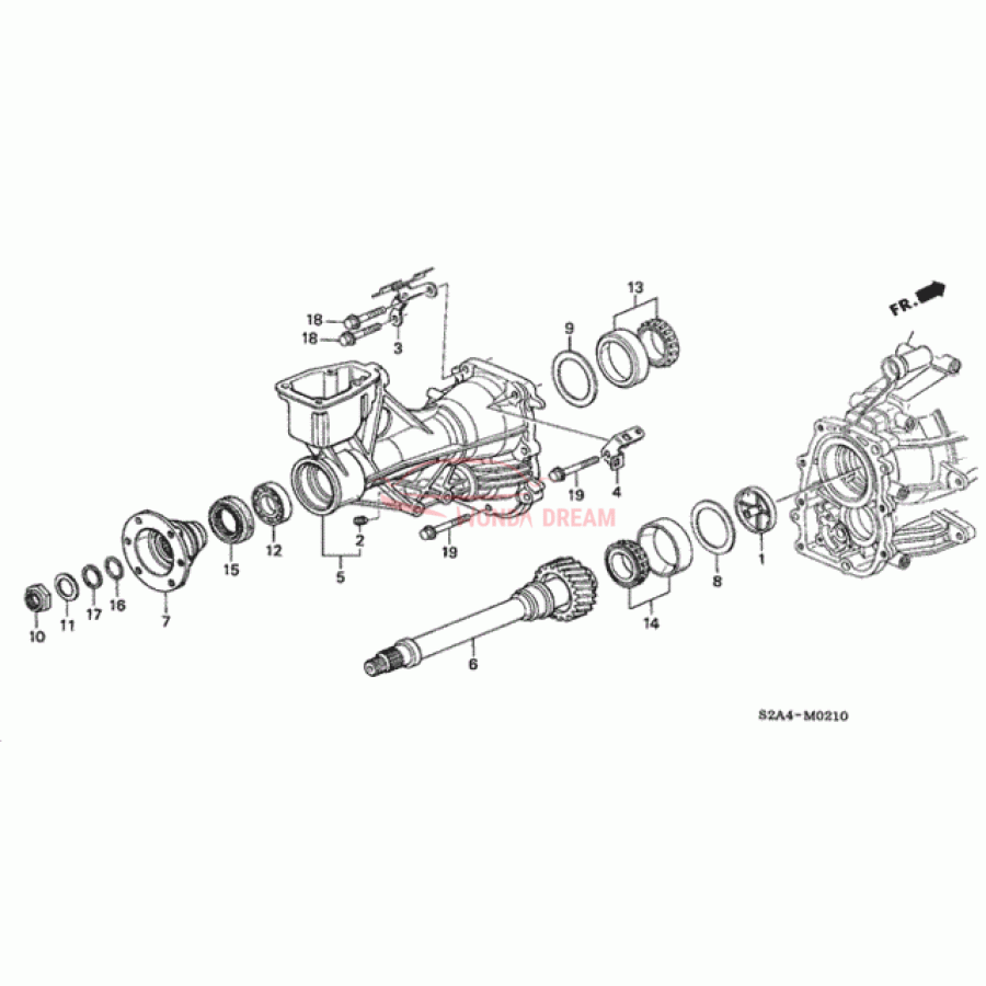 Шарикопідшипник (91005-PCY-003) - 1