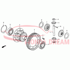 Шарикопідшипник (91005-PE6-014) - 3