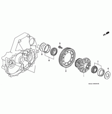 Bearning, Ball (91005-PG2-004)