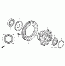 Шарикопідшипник (91005-PHR-003)