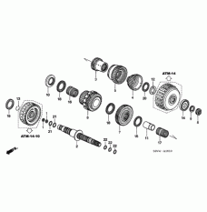 Bearning, Ball (91005-RDK-003)