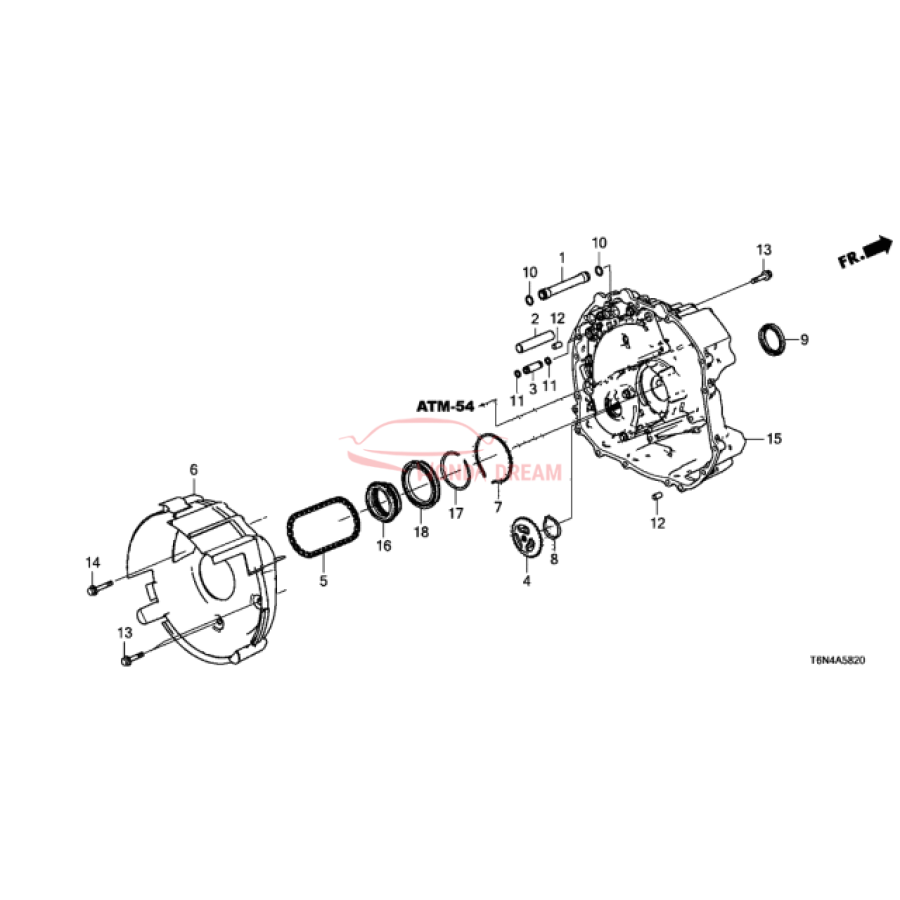 Шарикопідшипник (91005-RE5-003) - 1